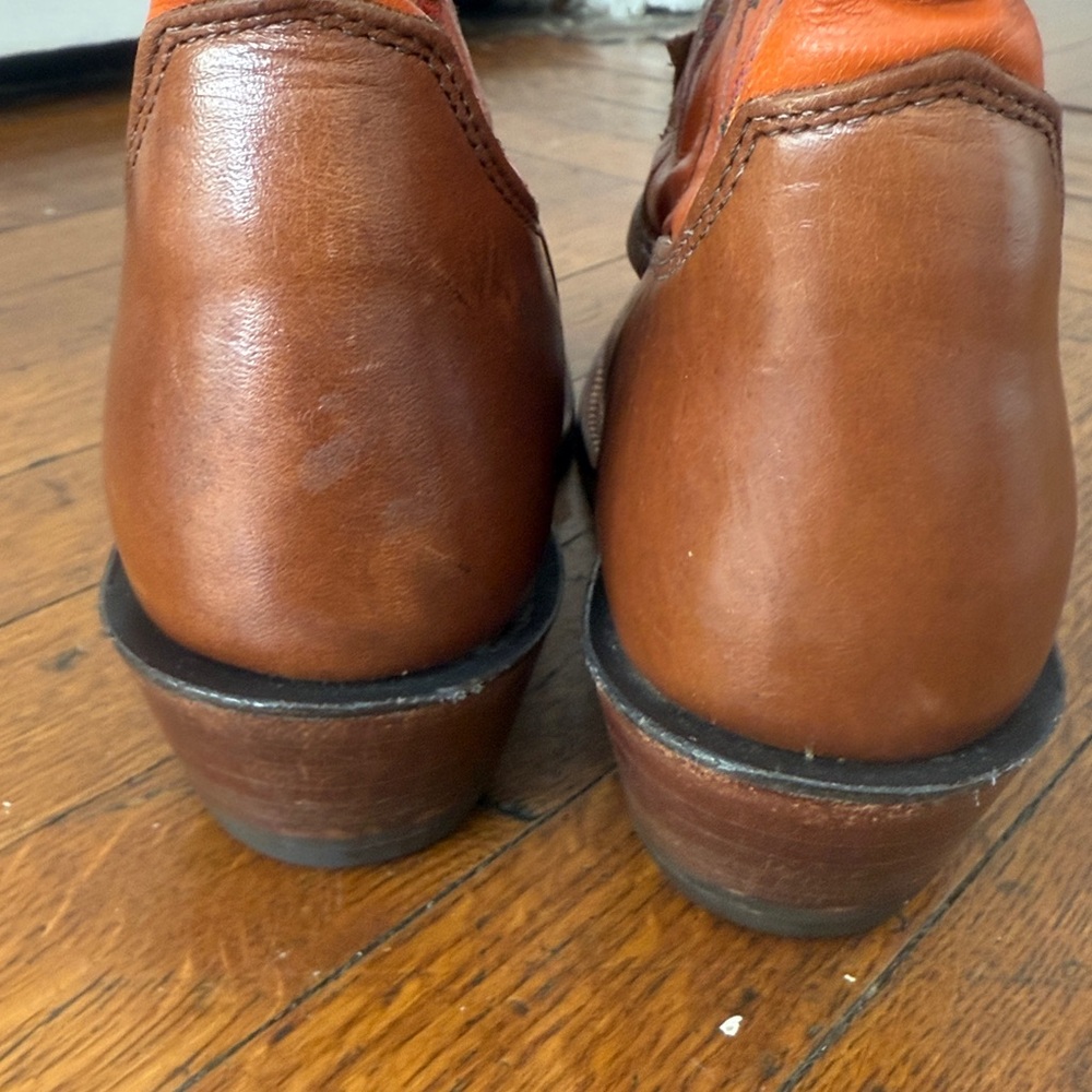 Gorgeous Vintage Justin Cowboy boots size 7 - Picture 9 of 9